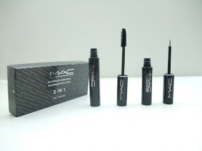 MAC Make up Online 2 In 1 Waterproof Mascara & Eyeliner 8ML+6ML